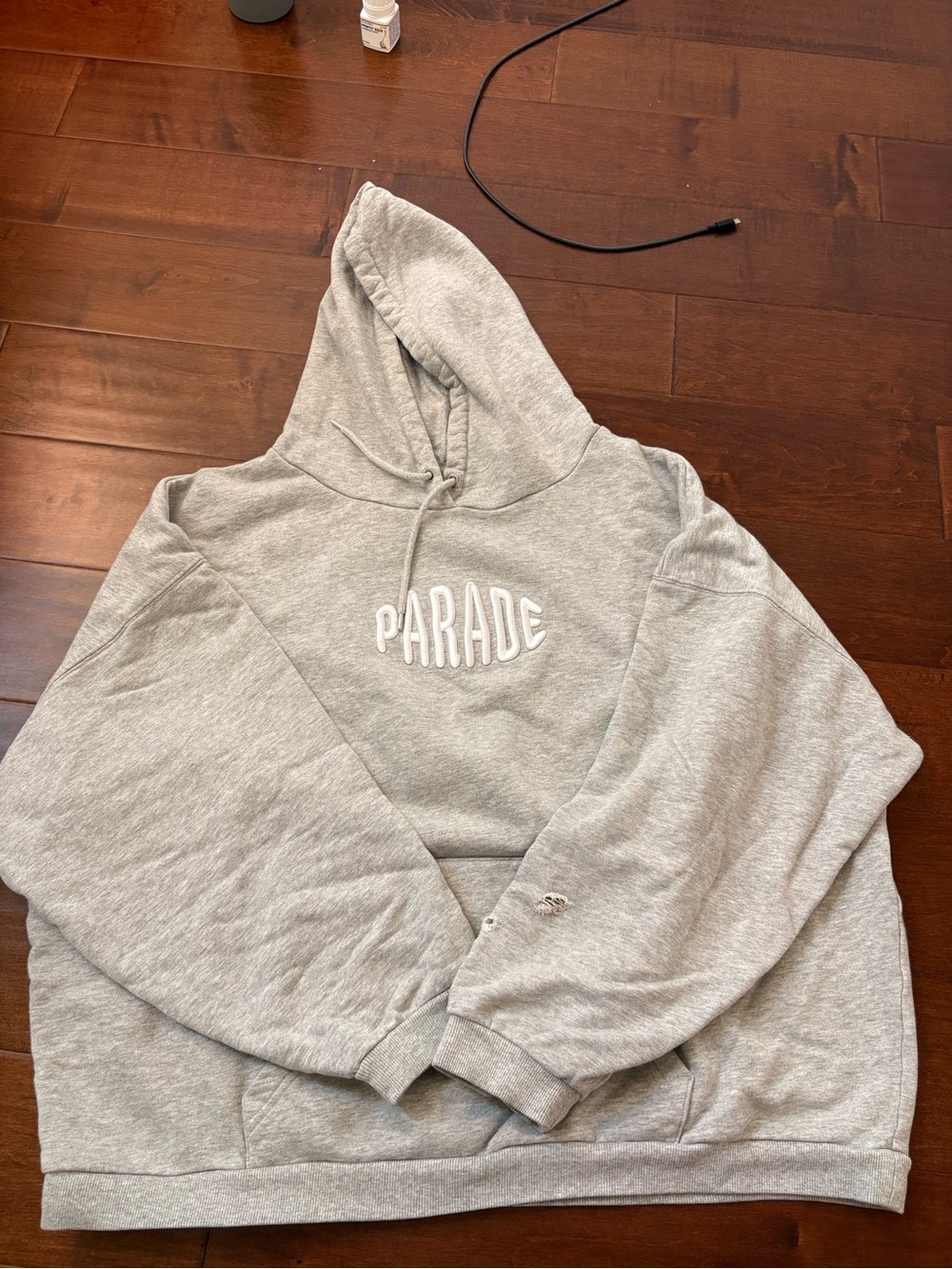 Parade Gray Hooded Sweatshirt